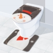 Kép 2/2 - Karácsonyi WC ülőke hóember mintával