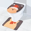 Kép 2/2 - Karácsonyi WC ülőke szarvas mintával
