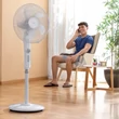 Kép 2/7 - Álló Ventilátor Fehér - Innovaagoods