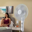 Kép 4/7 - Álló Ventilátor Fehér - Innovaagoods