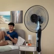 Kép 4/7 - Álló Ventilátor Fekete - Innovaagoods