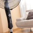 Kép 6/7 - Álló Ventilátor Fekete - Innovaagoods