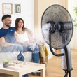 Kép 3/16 - Porlasztós állóventilátor távirányítóval