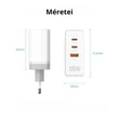 Kép 14/15 - Telefon töltő adapter 3 portos Vention - fehér