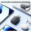 Kép 9/13 - Telefon töltő adapter 3 portos Vention - fehér
