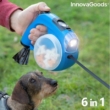 InnovaGoods 6 az 1-ben visszahúzható póráz kutyáknak