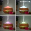 InnovaGoods LED Wooden-Effect Párásító Aroma Diffúzor