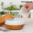 Kép 7/8 - InnovaGoods LED Wooden-Effect Párásító Aroma Diffúzor