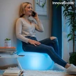 Kép 2/11 - Felfújható ülés többszínű LED-del, távirányítóval