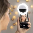 Kép 5/14 - Újratölthető selfie karika telfonhoz