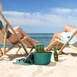 Kép 3/7 - Strandtáska termo rekesszel - zöld