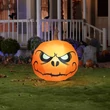 Kép 2/2 - Halloweeni felfújható tök LED világítással