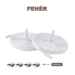 Kép 1/4 - Kötésmentes cipőfűző - fehér