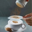 Kávé díszítő sablon