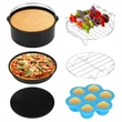 Kép 1/8 - Air fryer tartozék - 6 részes