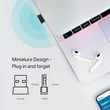 Kép 2/5 - TP-Link Adapter Wireless és Bluetooth AC600 Archer T2UB NANO