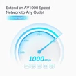 Kép 5/7 - TP-Link AV1000 2-Port áramköri jeltovábbító