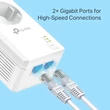 Kép 4/7 - TP-Link AV1000 2-Port áramköri jeltovábbító