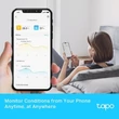Kép 5/10 - TP-Link TAPO T315 Okos Hőmérséklet és Páratartalom