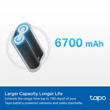 Kép 4/7 - TP-Link TAPO A100 Akkumulátor Pack