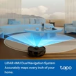 Kép 8/11 - TP-Link TAPO RV30 MAX PLUS Robot Porszívó és Felmosó + Okos Dokkoló LiDAR Navigációval