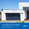 Kép 5/7 - TP-Link TAPO A200 Okos Solar Panel IP65 360 fokos állítható tartóval