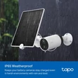 Kép 6/7 - TP-Link TAPO A200 Okos Solar Panel IP65 360 fokos állítható tartóval