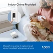 Kép 10/13 - TP-Link TAPO D230S1 Akkumulátorral működő kamerás, okos ajtócsengő kit hubbal