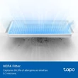 Kép 5/11 - TP-Link TAPO RVA100 Robot Porszívó Alkatrész csomag
