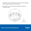 Kép 9/11 - TP-Link TAPO RVA100 Robot Porszívó Alkatrész csomag