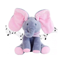Éneklő kis interaktív plüss elefánt