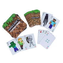  Minecraft francia kártya fém dobozban