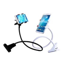 Asztali telefontartó - csiptethető - fekete