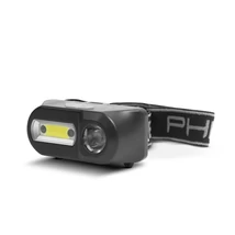 Mozgásérzékelő COB+XPE LED-es fejlámpa akumulátorral