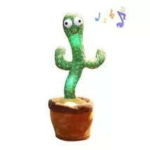  Interaktív beszélő, hangutánzó és táncoló kaktusz