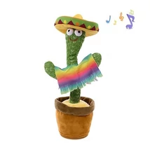  Interaktív beszélő, hangutánzó és táncoló kaktusz