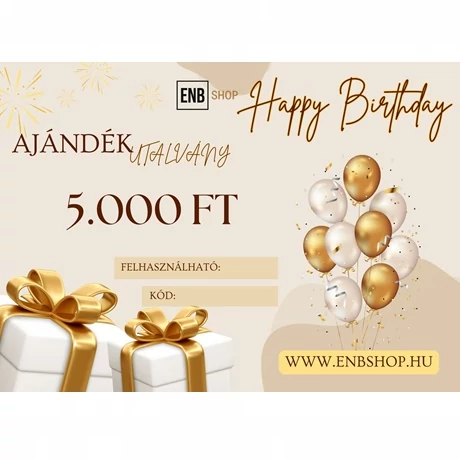 ENBShop Ajándékutalvány HB 5.000 Ft 