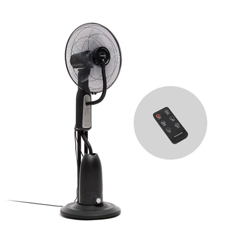  Porlasztós állóventilátor távirányítóval - Fekete 