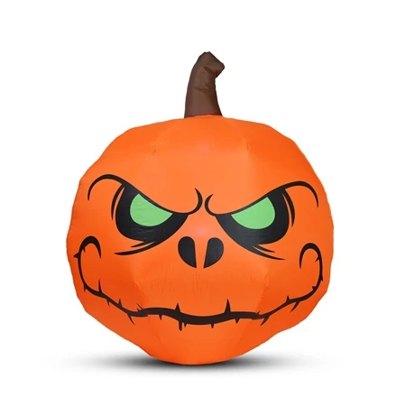 Halloweeni felfújható tök LED világítással 
