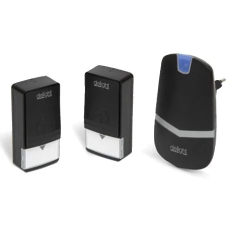 Digitális elem- és vezeték nélküli csengő - Kinetic - Dupla