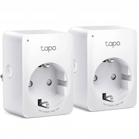 TP-Link TAPO P110 Okos Dugalj Wi-Fi-s Fogyasztás mérővel 2-pack