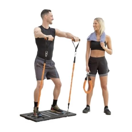 Integrált hordozható edzőrendszer edzési útmutatóval Gympak Max InnovaGoods