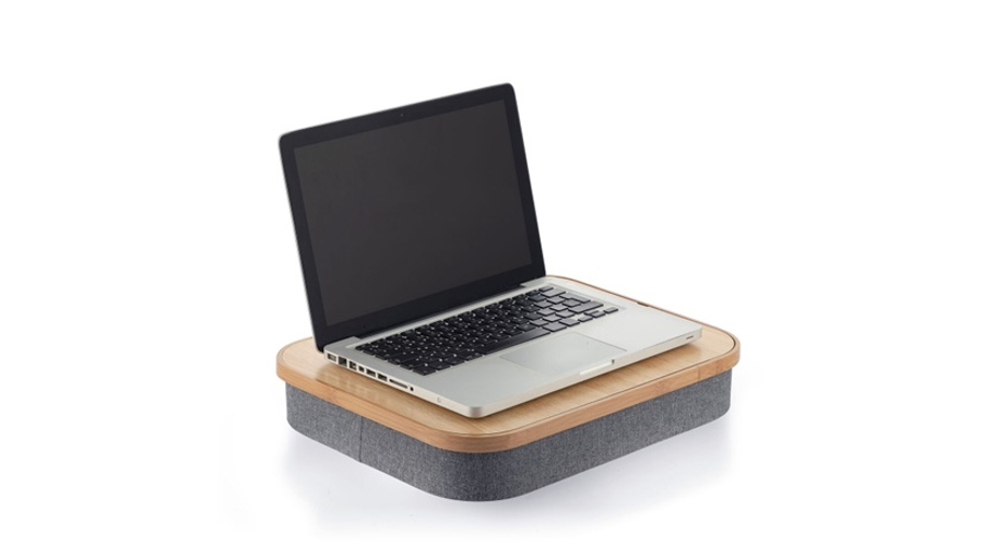 Hordozható laptop asztal tárolótálcával - Innovagoods