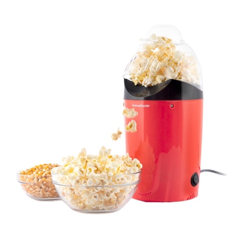Forrólevegős Popcorn készítő gép - InnovaGoods